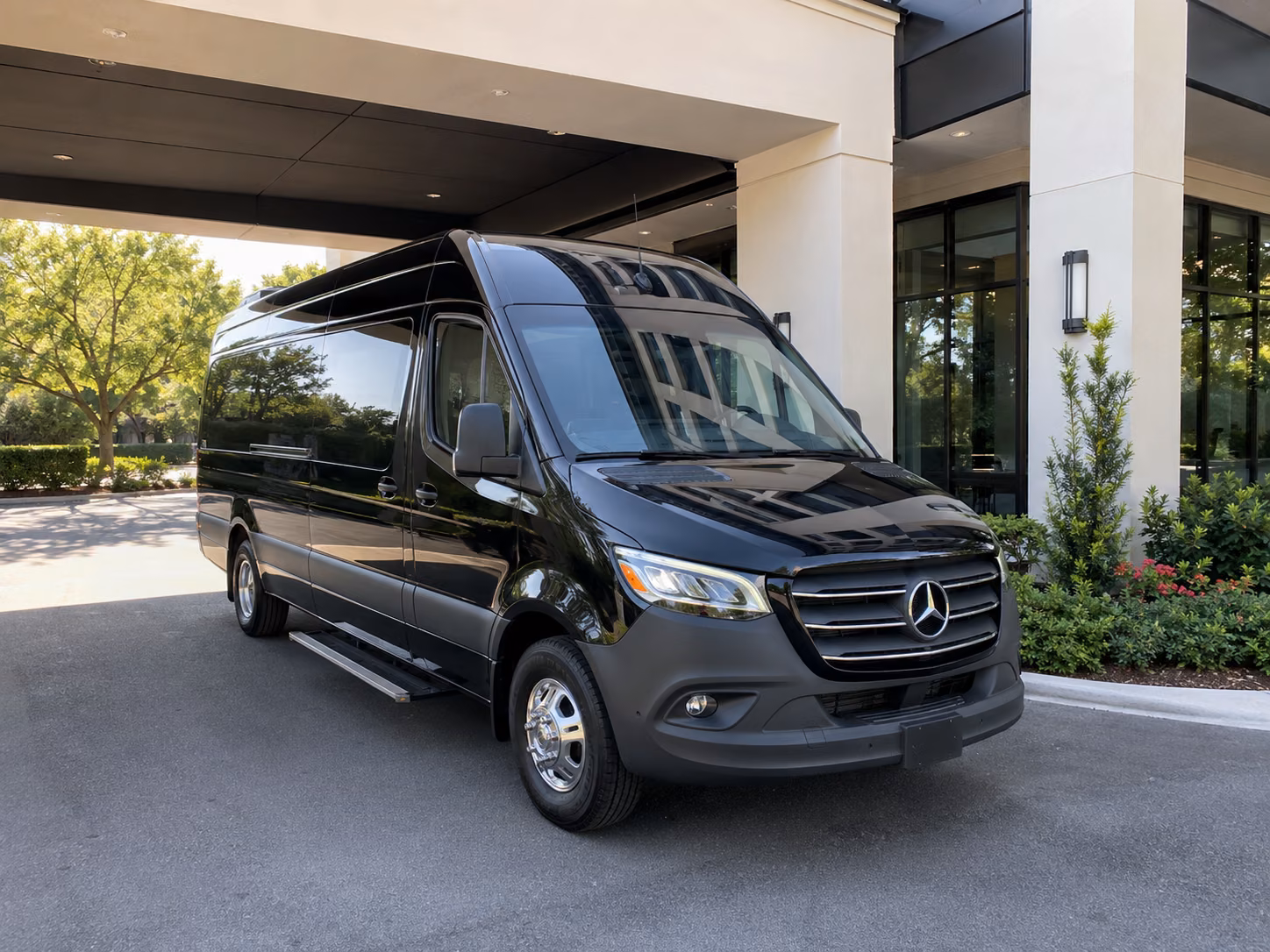 brentwood corporate shuttle bus rentals