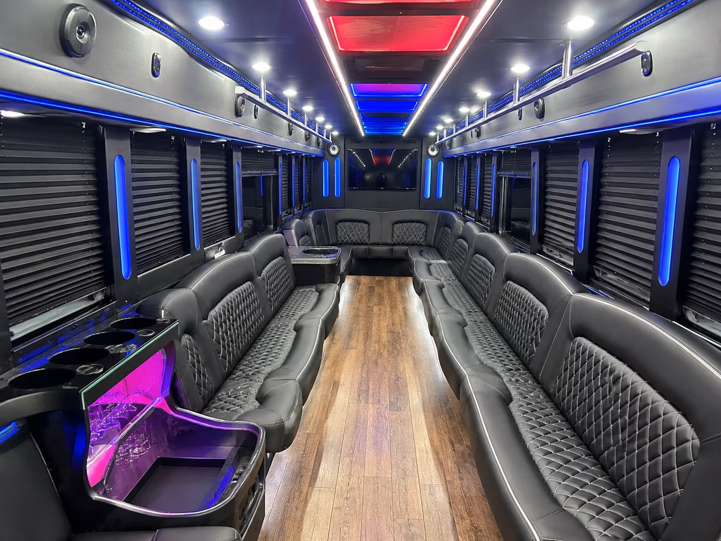 clarksville night out party bus rental