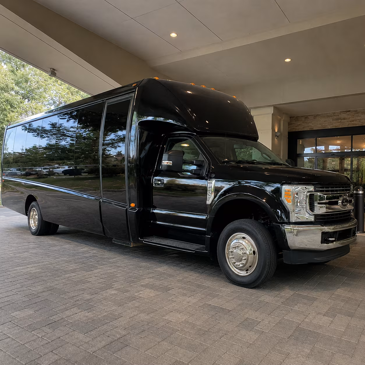 clarksville school event transportation onboard seating