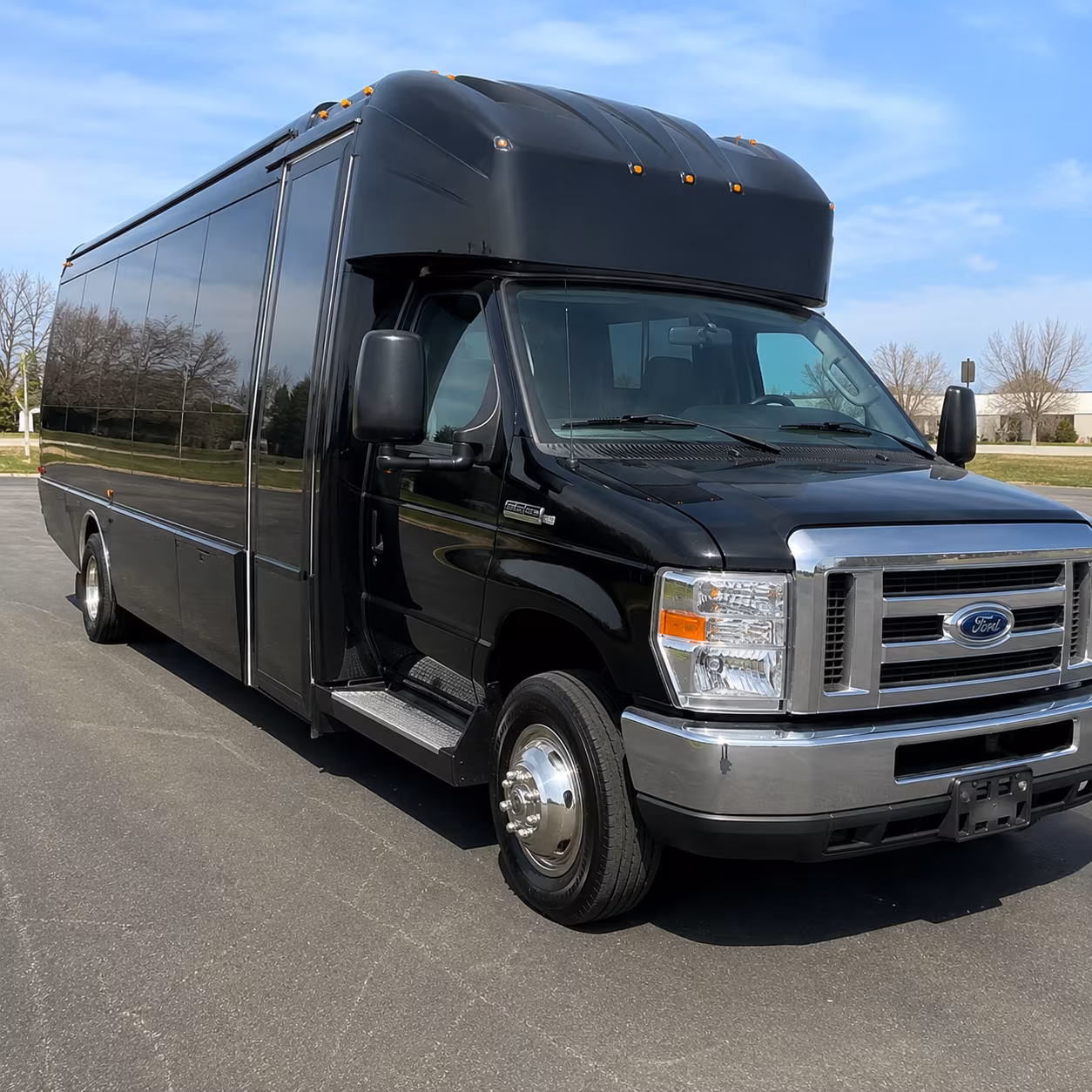 clarksville wedding party bus rental