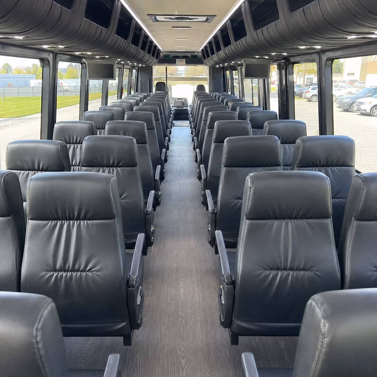 franklin professional employee shuttle bus rentals in franklin