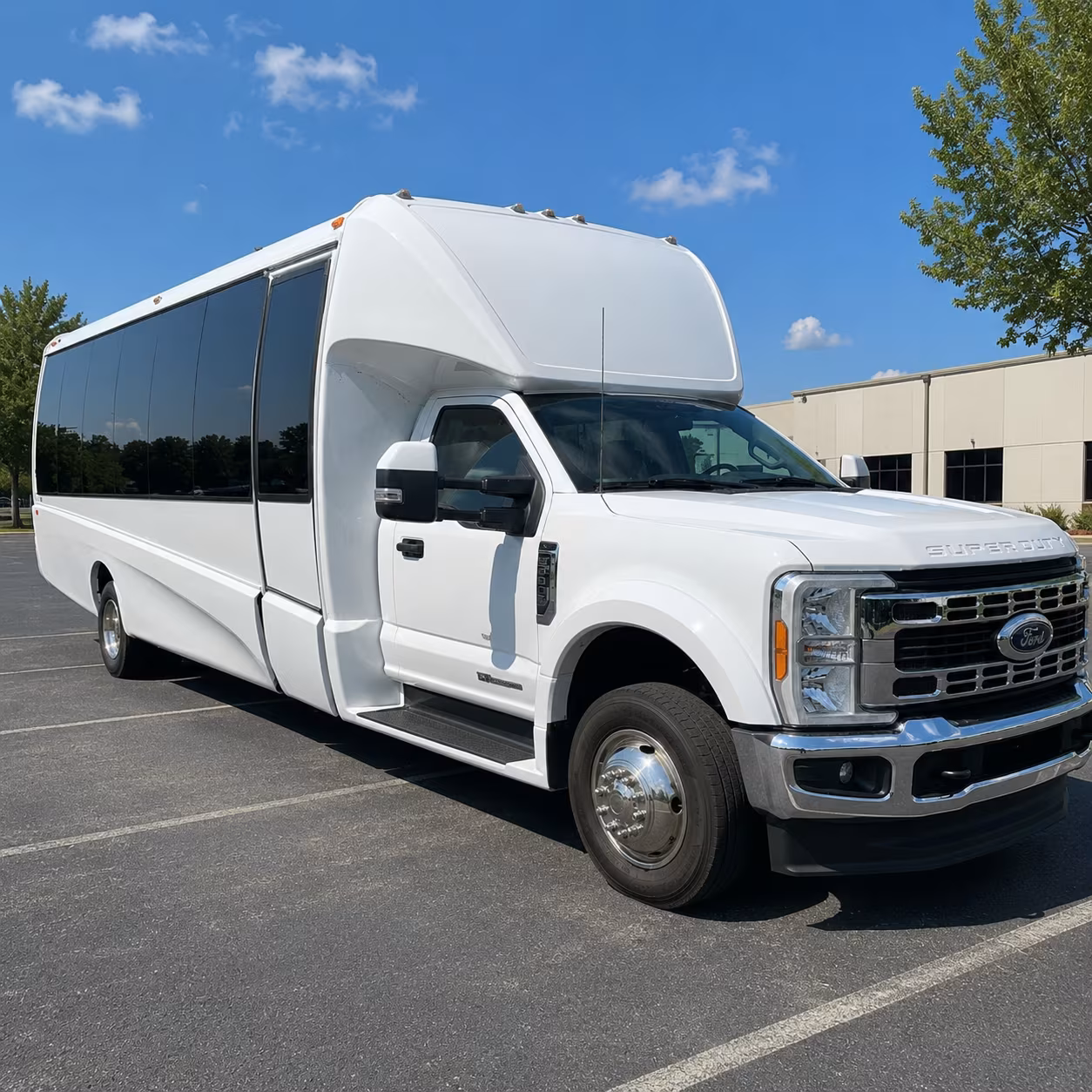 how the type of bus changes the price in clarksville tennessee