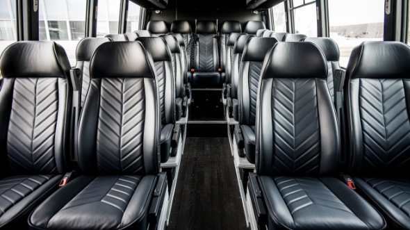 25 passenger minibus inside clarksville