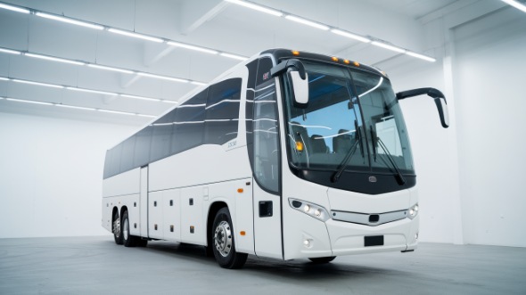 55 passenger charter bus clarksville