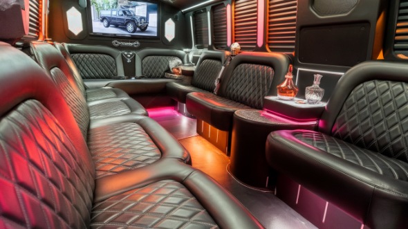 clarksville party bus rental inside