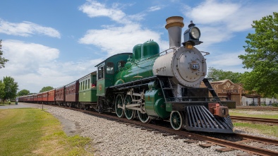 historic railpark train museum