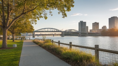 mcgregor park and riverwalk