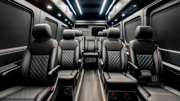 sprinter van with driver rental clarksville